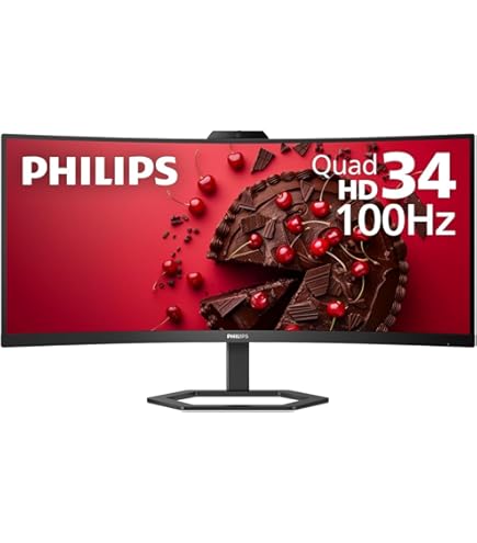 Amazon.com: Philips Curved Monitor 346B1C 86 cm (34-inch) (HDMI